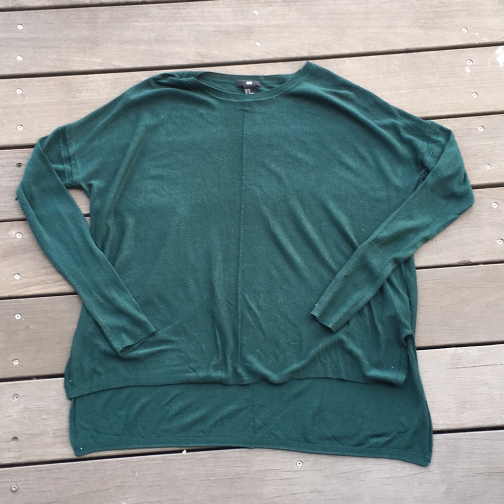 Emerald green sweater